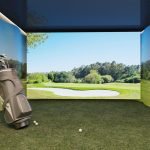 Interactieve golf simulator ruimte