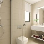 Moderne badkamer met inloopdouche