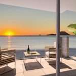 Balkonuitzicht vanuit 1-Slaapkamerappartementen met Zeezicht en Terras Te Koop in La Manga del Mar Menor